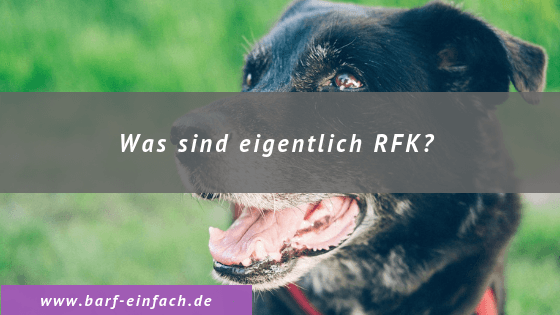Titelbild: Alter Hund, Was sind eigentlich RFK?